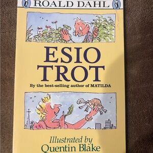 Roald Dahl Esio Trot Paperback - Yellow Cover